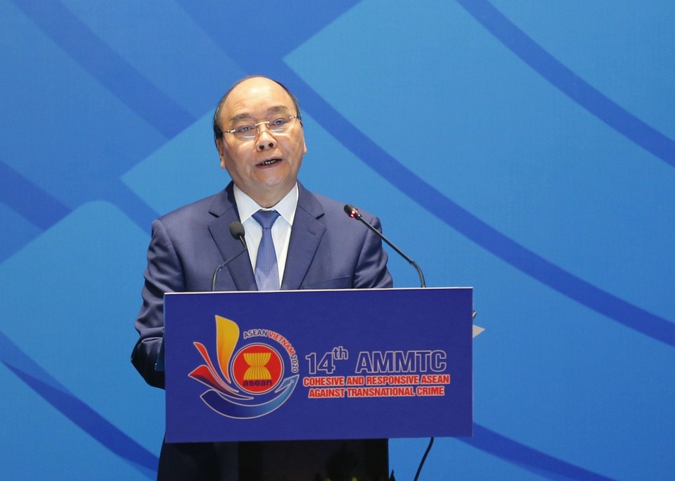 Thủ tướng: Tội phạm xuyên quốc gia là phép thử sức mạnh Cộng đồng ASEAN - 3 Thủ tướng: Tội phạm xuyên quốc gia là phép thử sức mạnh Cộng đồng ASEAN - 3