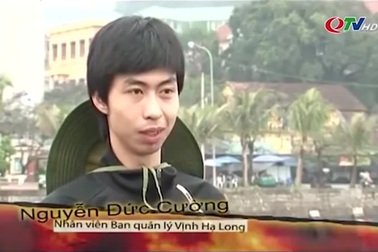 Đen Vâu thời công nhân vớt rác, xuất hiện trong phóng sự