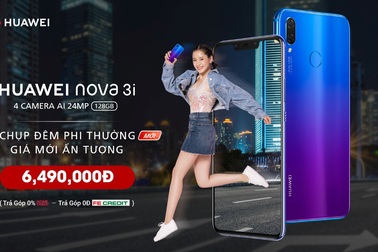 Nâng cấp camera chụp đêm, Nova 3i như “hổ mọc thêm cánh”