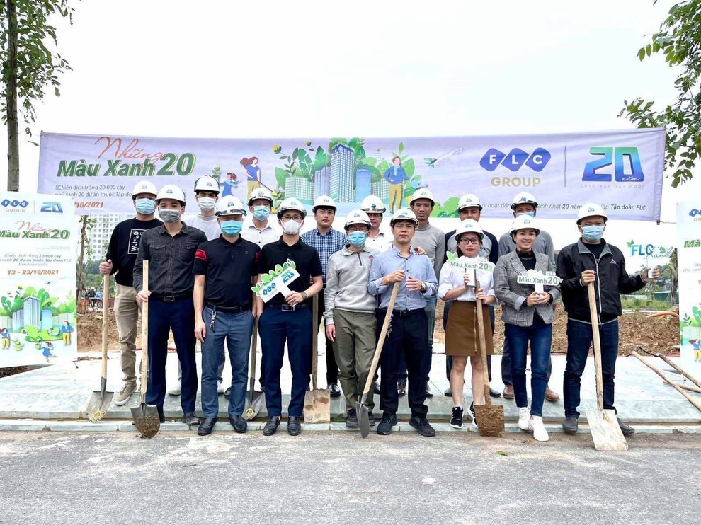 20.000 cây xanh được gieo trồng trong sinh nhật 20 năm của FLC - 5 20.000 cây xanh được gieo trồng trong sinh nhật 20 năm của FLC - 5