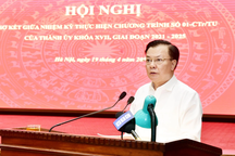 Bí thư Hà Nội: Vẫn tồn tại cán bộ ngại khổ, đùn đẩy trách nhiệm