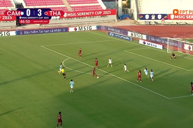 Tuyển nữ Thái Lan thắng 7-0 trước Campuchia