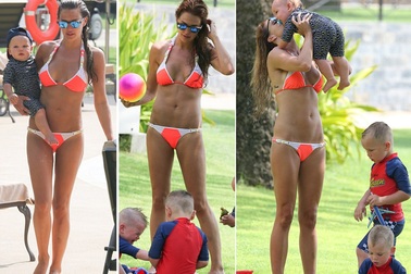 Thất vọng vì chồng "ngoại tình", cựu hoa hậu Anh tìm vui bên các con