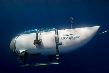 Tàu ngầm chở 5 người mất tích khi thám hiểm xác Titanic ở Đại Tây Dương