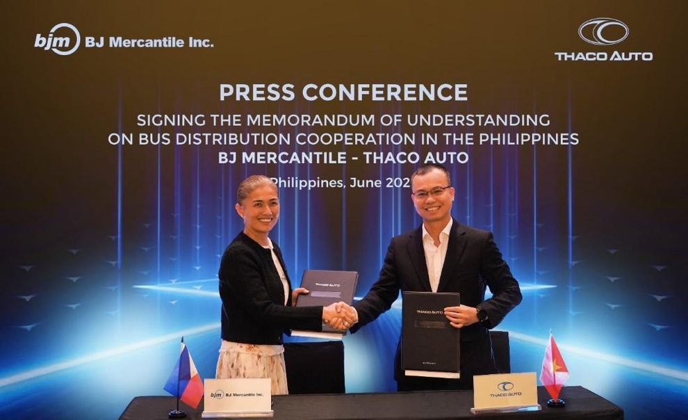 Thaco Auto hợp tác với BJM, phân phối xe bus tại Philippines - 1 Thaco Auto hợp tác với BJM, phân phối xe bus tại Philippines