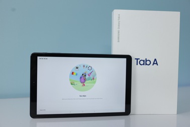 Đập hộp Galaxy Tab A 10.5 chính hãng vừa lên kệ thị trường