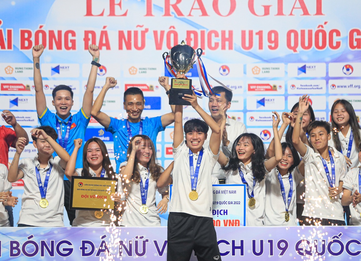 Hà Nội lên ngôi vô địch giải bóng đá nữ U19 quốc gia năm 2022 - 2 Hà Nội lên ngôi vô địch giải bóng đá nữ U19 quốc gia năm 2022 - 2