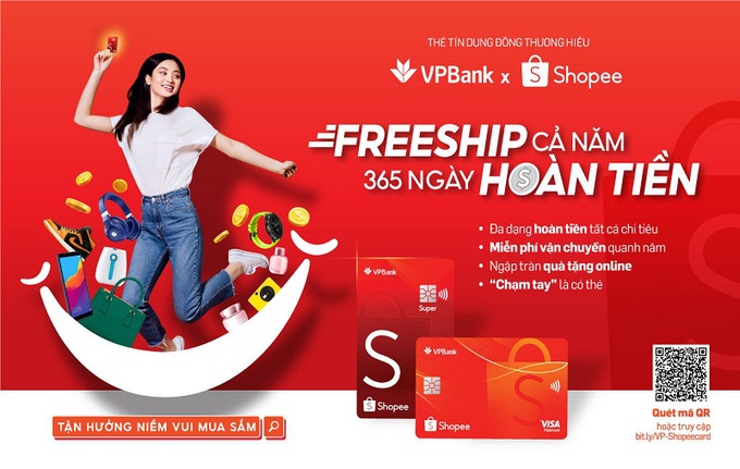 Shopee hợp tác với VPBank và Visa ra mắt “Thẻ tín dụng VPBank Shopee” - Ảnh 3. Shopee hợp tác với VPBank và Visa ra mắt “Thẻ tín dụng VPBank Shopee” - Ảnh 3.