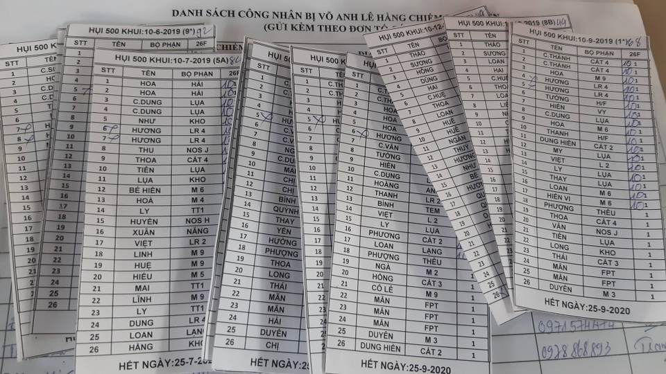 Chủ hụi “biến mất”, hàng trăm công nhân hoang mang - 2 Chủ hụi “biến mất”, hàng trăm công nhân hoang mang - 2