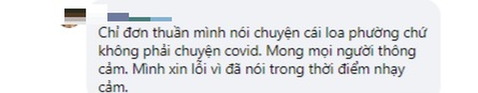 Nhắc nhở một bác sĩ phàn nàn “loa phường lải nhải chuyện covy covid” - 4 Nhắc nhở một bác sĩ phàn nàn “loa phường lải nhải chuyện covy covid” - 4
