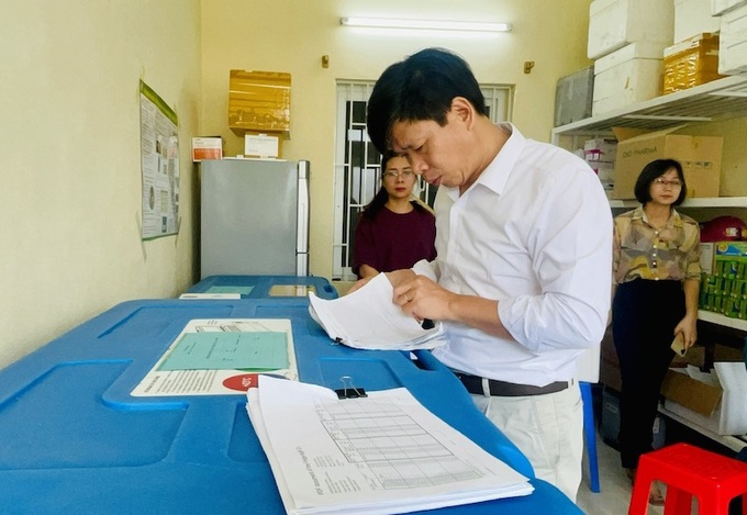 Cơ quan chuyên môn kiểm tra công tác tiêm vaccine tại xã Thăng Bình sau sự cố tiềm nhầm vaccine hết hạn cho trẻ
