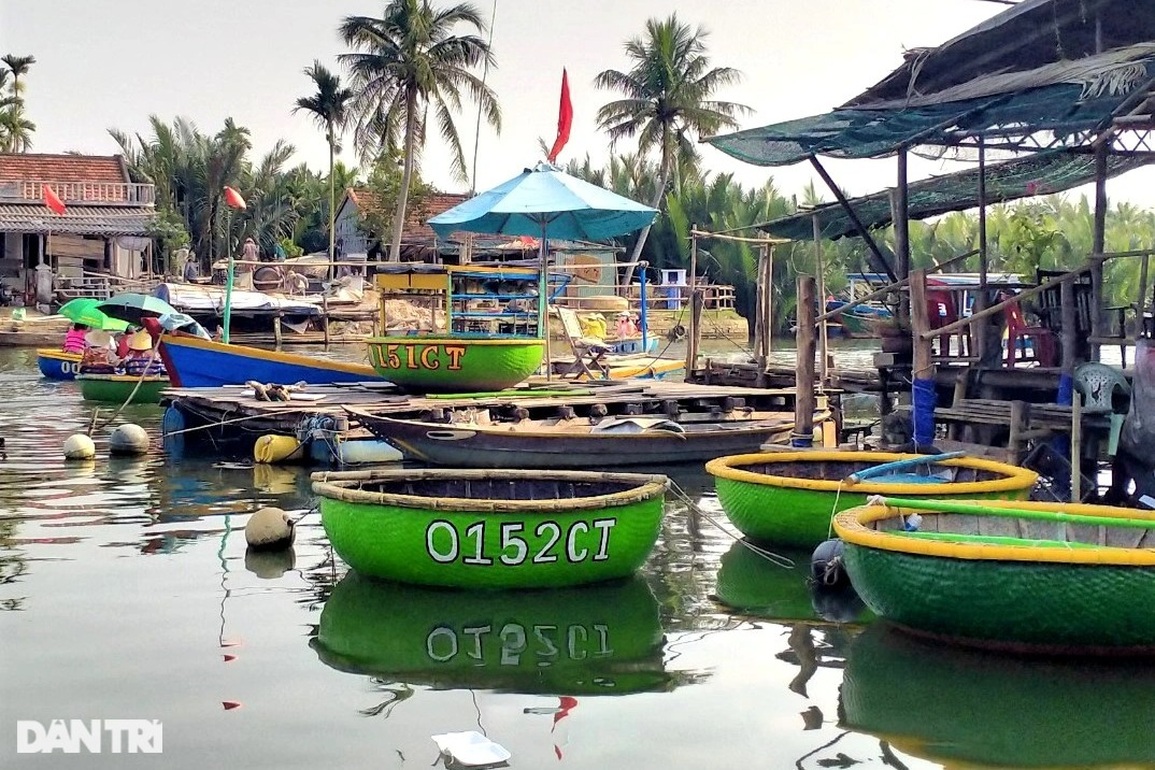 Thuyền thúng thay áo mới, sẵn sàng đón khách quay trở lại - 4 Thuyền thúng thay áo mới, sẵn sàng đón khách quay trở lại - 4