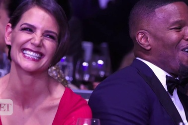Katie Holmes, Jamie Foxx và lần hiếm hoi xuất hiện bên nhau