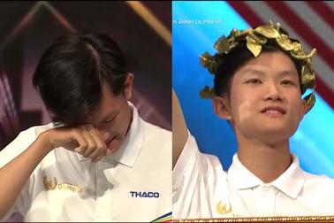 Nam sinh bật khóc sau khi lập kỷ lục "Vượt chướng ngại vật" Olympia