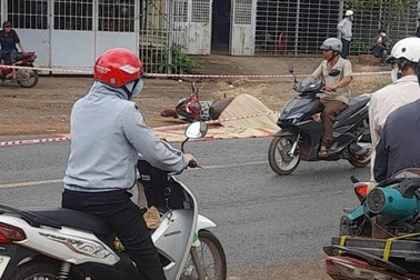 Đôi nam nữ bị xe tải cán thương vong ở Đồng Nai