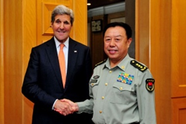 Tướng Trung Quốc thăm Mỹ giữa căng thẳng Biển Đông