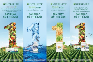 Nutrilite - "Phủ xanh" nhiều đường phố Việt Nam bằng "tứ quý 1"