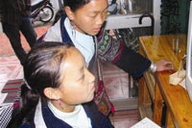 Chat với sơn nữ Sa Pa