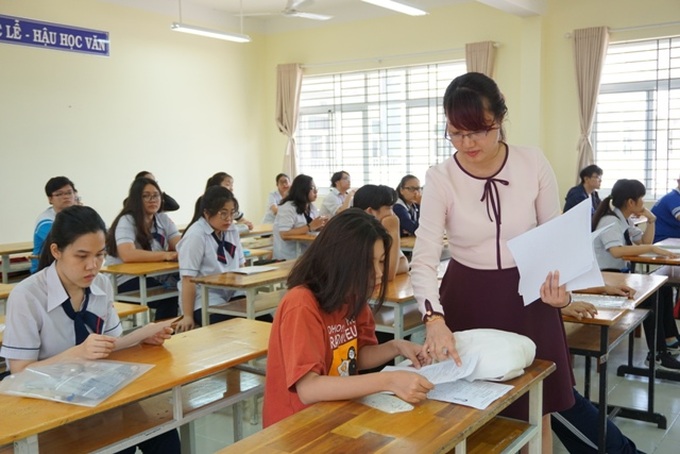 Thí sinh đăng ký xét tuyển đại học sau khi thi tốt nghiệp THPT. Ảnh minh họa