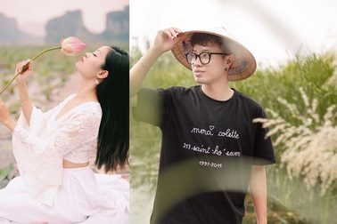 Ngỡ ngàng mùa sen giữa trời đông, lau đẹp như tranh ở Ninh Bình