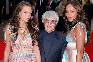 Con gái tỷ phú F1 mừng vui khi bố tiếp tục lên chức cha ở tuổi 90