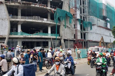 3 công nhân gặp nạn trọng thương tại công trình “đại siêu thị”