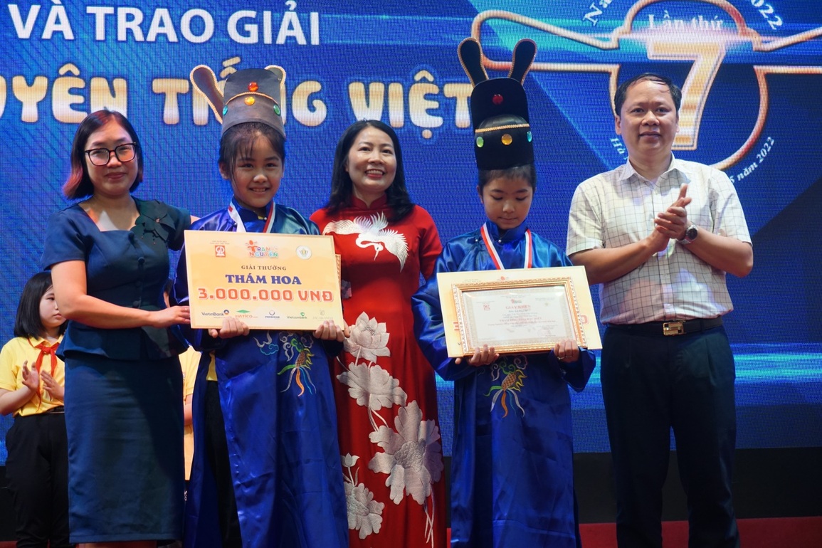 Học sinh Phú Thọ, Bắc Ninh được vinh danh là Trạng Nguyên Tiếng Việt - 4 Học sinh Phú Thọ, Bắc Ninh được vinh danh là Trạng Nguyên Tiếng Việt - 4