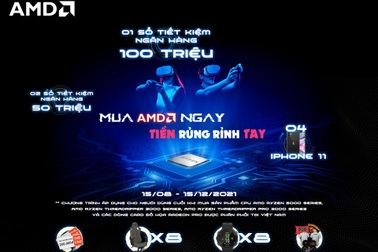 AMD mang đến chương trình đặc biệt cho người tiêu dùng