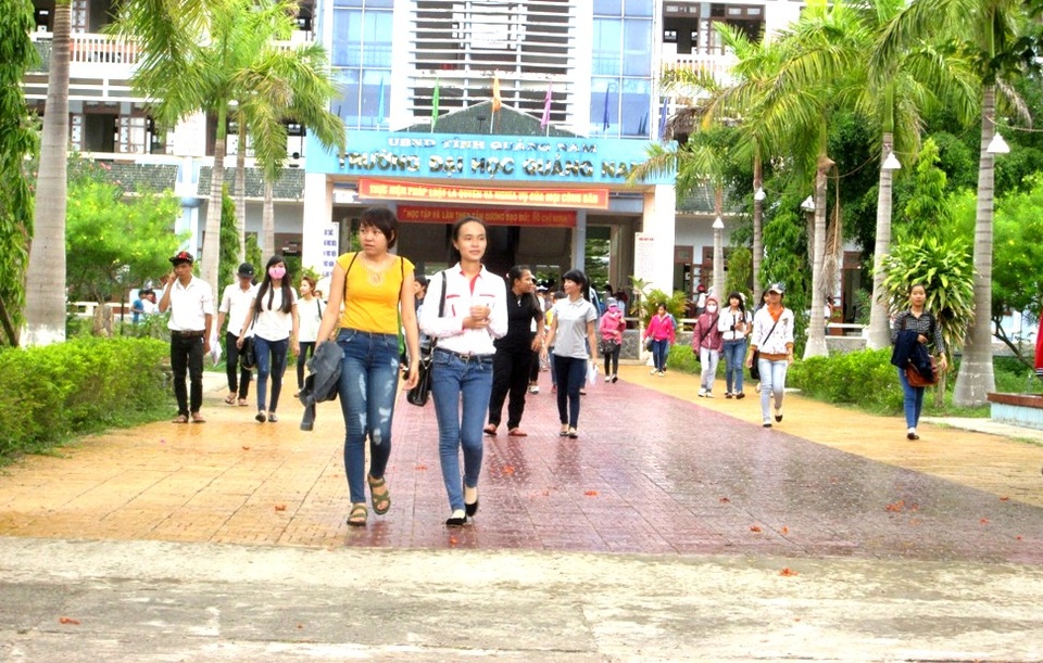 Trường Đại học Quảng Nam công bố điểm chuẩn các ngành đại học hệ chính quy - 1 Trường Đại học Quảng Nam công bố điểm chuẩn các ngành đại học hệ chính quy - 1