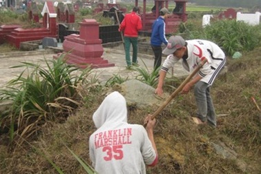 Dịch vụ tảo mộ thuê đắt hàng ngày cận Tết