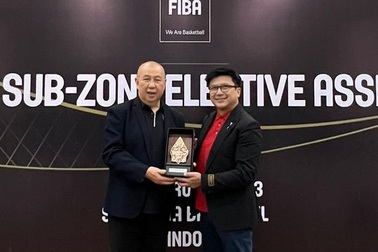 Đại diện Việt Nam trở thành Chủ tịch liên đoàn bóng rổ Đông Nam Á
