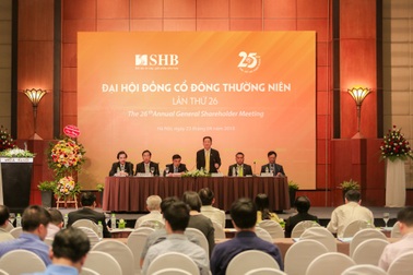 "Nếu thị trường thuận lợi, SHB sẽ xin ý kiến cổ đông để phát hành cổ phiếu tăng vốn điều lệ"