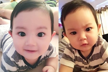 Vẻ đáng yêu của con trai Khánh Thi - Phan Hiển
