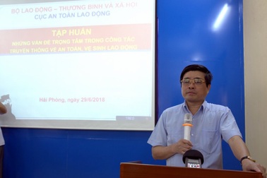 Số vụ tai nạn lao động đã giảm 5 % giai đoạn năm 2011-2017