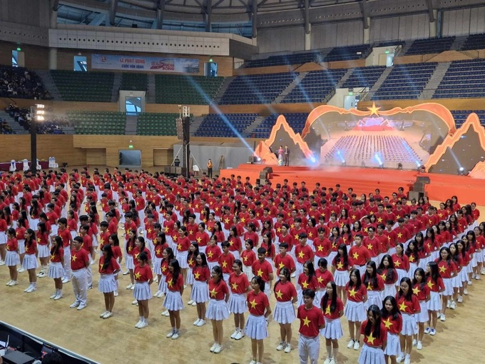 Lễ phát động có sự tham gia của hơn 5.000 đoàn viên, thanh niên, học sinh TP Đà Nẵng.