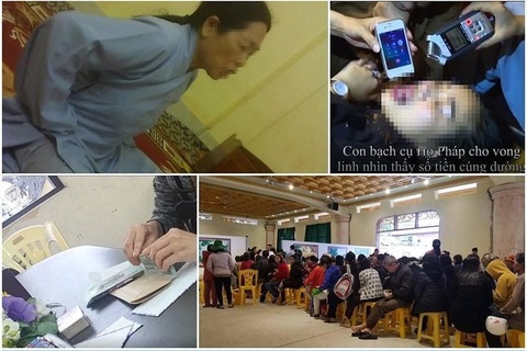 Trụ trì chùa Ba Vàng phải chịu mọi trách nhiệm về hoạt động "thỉnh vong báo oán"