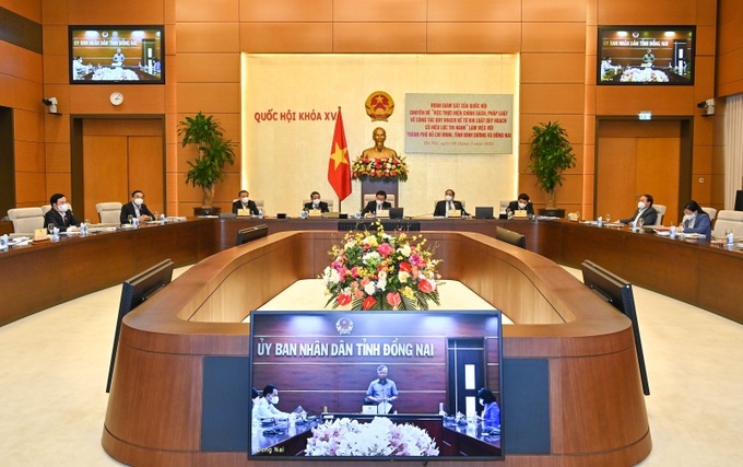 Toàn cảnh buổi làm việc