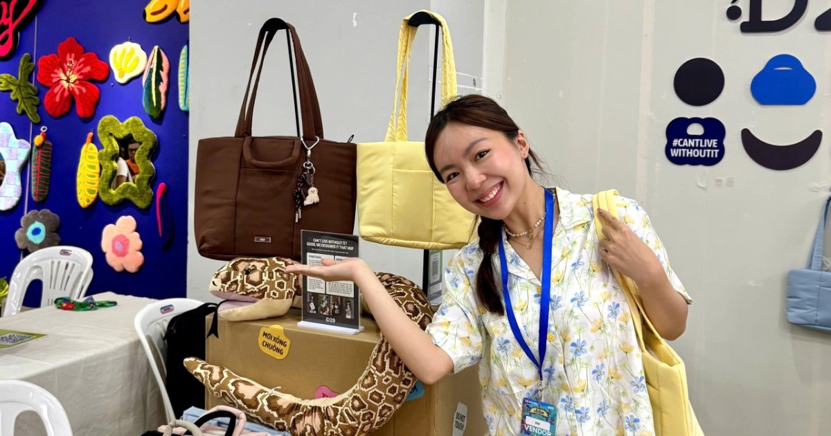 Bỏ việc ở “kỳ lân công nghệ” Mỹ, cô gái Việt về nước khởi nghiệp túi xách