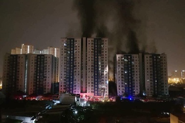 Sau thảm họa cháy chung cư Carina Plaza, cổ phiếu chủ đầu tư giảm kịch sàn