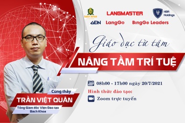 Giảng viên Langmaster "giáo dục từ tâm, nâng tầm trí tuệ"