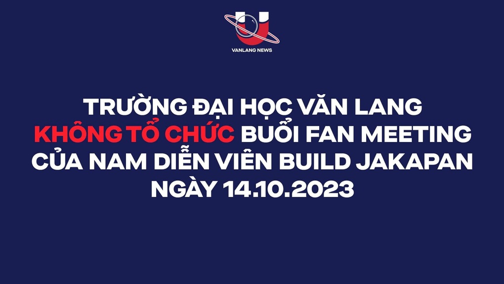 Trường đại học lên tiếng về buổi gặp gỡ diễn viên giá vé 5,5 triệu đồng - 2 Trường đại học lên tiếng về buổi gặp gỡ diễn viên giá vé 5,5 triệu đồng - 2