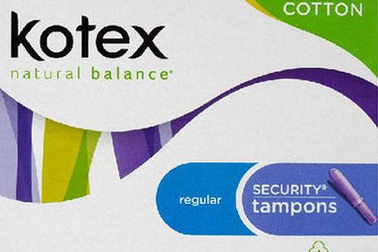 Mỹ: Thu hồi băng vệ sinh Kotex nhiễm khuẩn