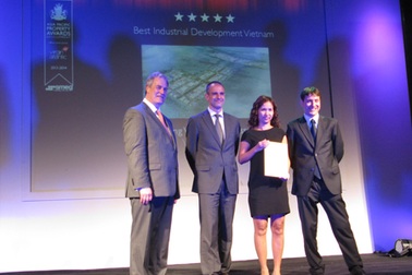 Viglacera Land nhận được giải thưởng bất động sản quốc tế