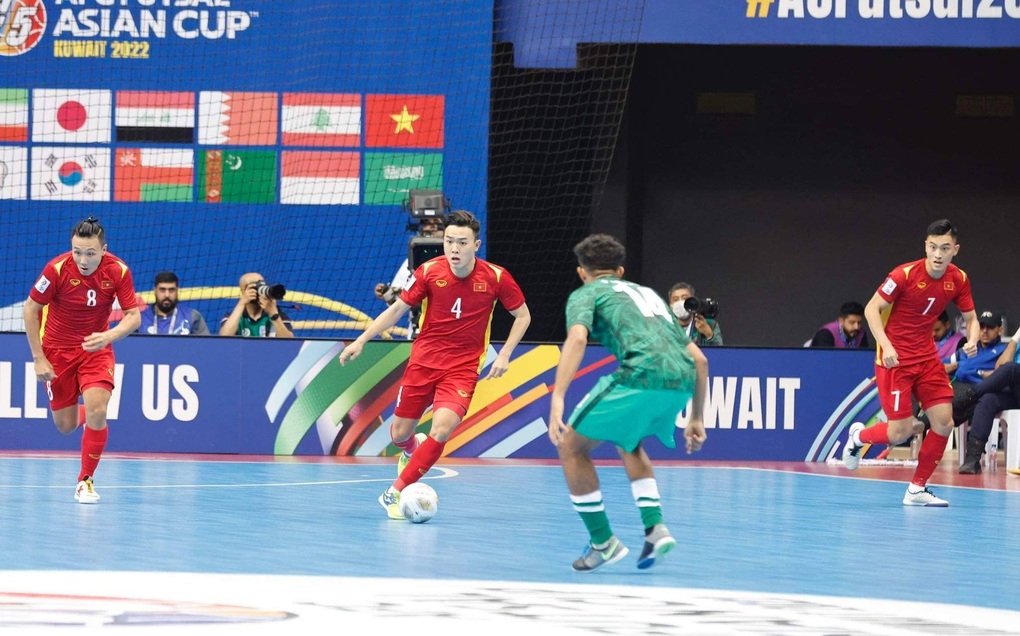 Thắng Saudi Arabia, đội tuyển futsal Việt Nam rộng cửa vào tứ kết - 1 Thắng Saudi Arabia, đội tuyển futsal Việt Nam rộng cửa vào tứ kết - 1