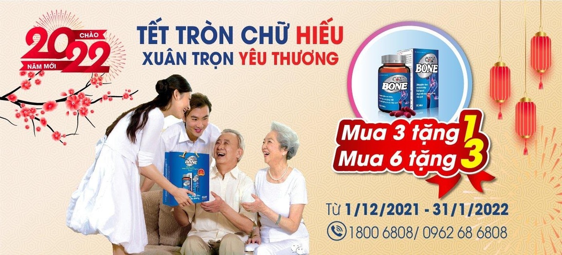 Viên khớp GHV Bone - Món quà Tết ý nghĩa dành tặng gia đình - 3 Viên khớp GHV Bone - Món quà Tết ý nghĩa dành tặng gia đình - 3
