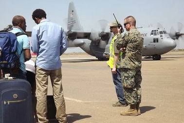 3 máy bay quân sự Mỹ bị tấn công ở Nam Sudan