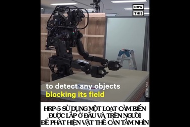 Nhật Bản chế tạo robot “công nhân” để thay con người trên công trường!