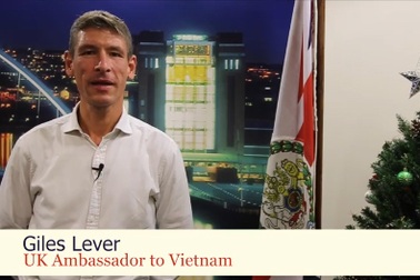 Đại sứ Anh chúc mừng Giáng sinh và năm mới bằng tiếng Việt