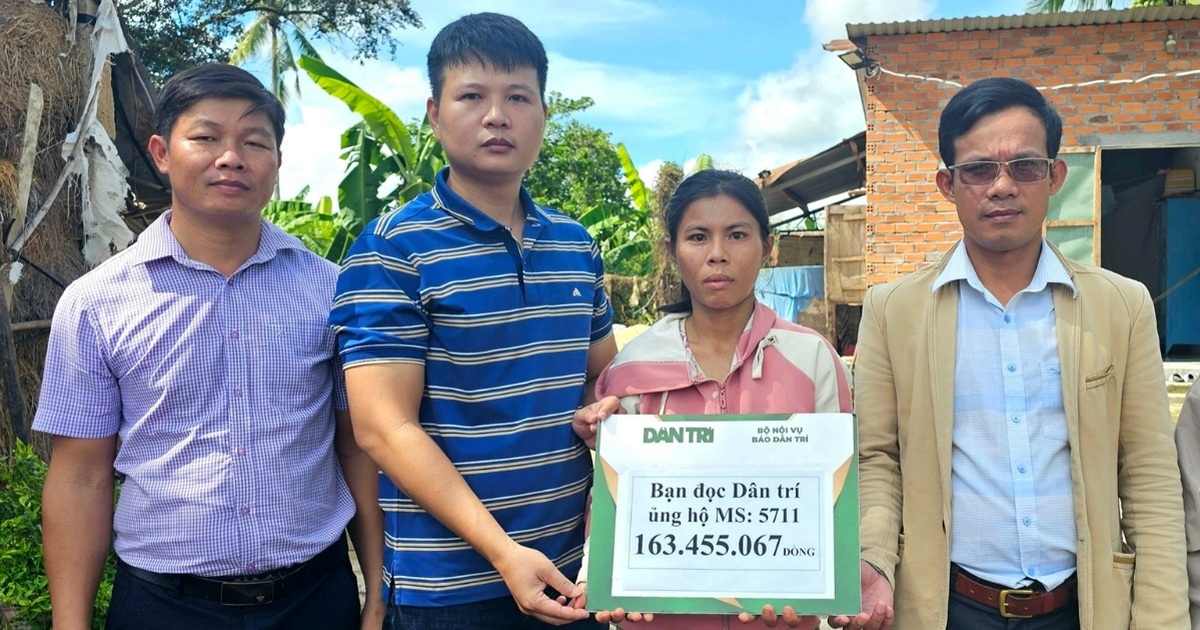 Hơn 180 triệu đồng đến với người mẹ đơn thân bệnh tật vất vả nuôi 2 con nhỏ