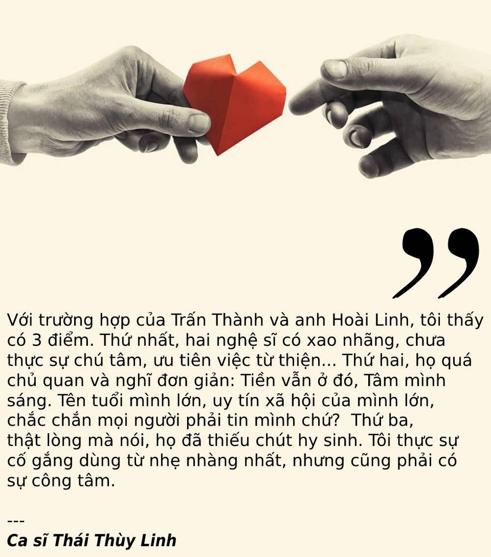 Vụ Hoài Linh ngâm hơn 13 tỷ đồng tiền từ thiện: Những phát ngôn nóng - 3 Vụ Hoài Linh ngâm hơn 13 tỷ đồng tiền từ thiện: Những phát ngôn nóng - 3